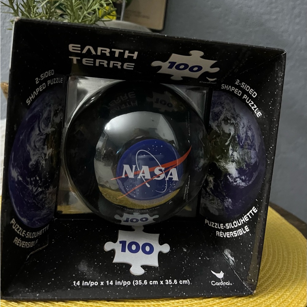 New 100 piece NASA Earth puzzle